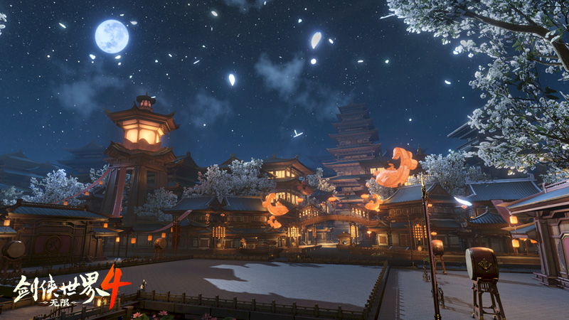 江湖好时光,西山居《剑侠世界4:无限》休闲“摸鱼系统”曝光_https://www.igeogame.com_游戏资讯_第4张